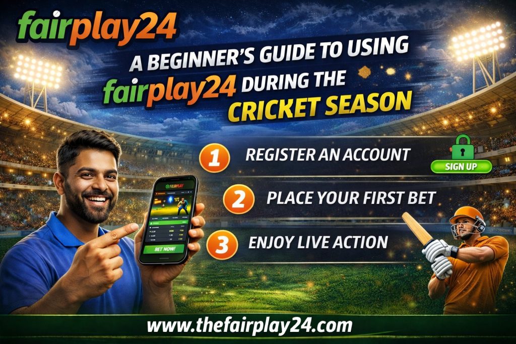 A Beginner’s Guide to Using fairplay24 During the Cricket Season