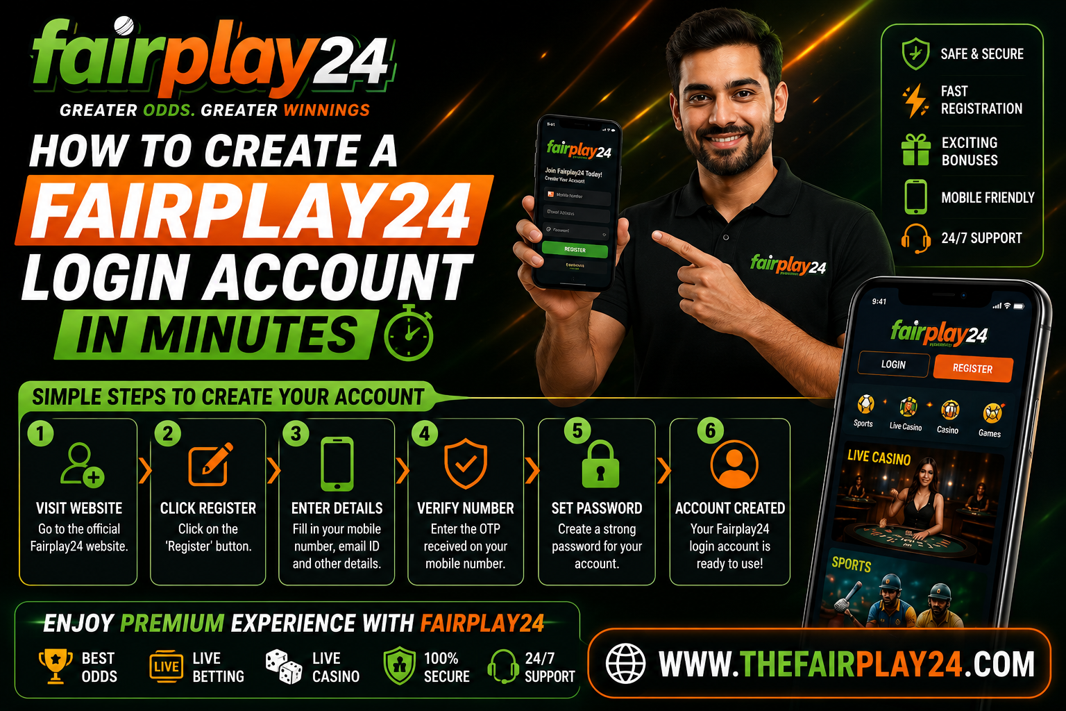 How to Create a Fairplay24 Login Account in Minutes Complete Guide